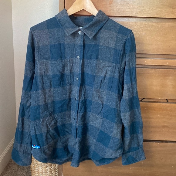 Kavu true outdoor wear checkered flannel size small - Picture 1 of 6